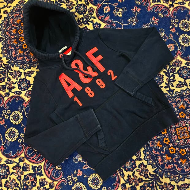 아베크롬비 A&F1892 빅로고 후드티셔츠 M size