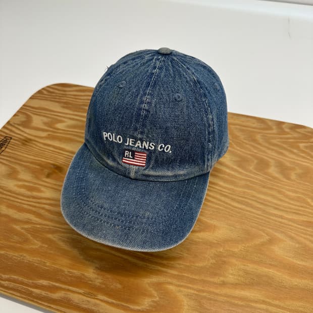 90s 폴로진스 데님 볼캡 