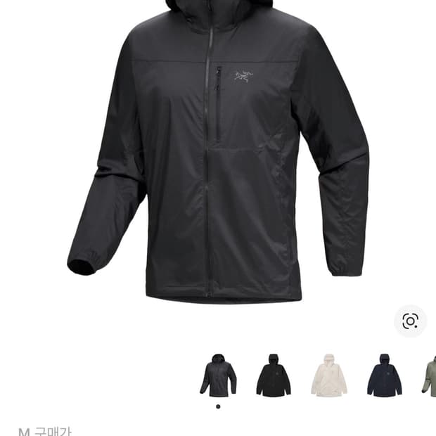 아크테릭스 스쿼미시 후디M