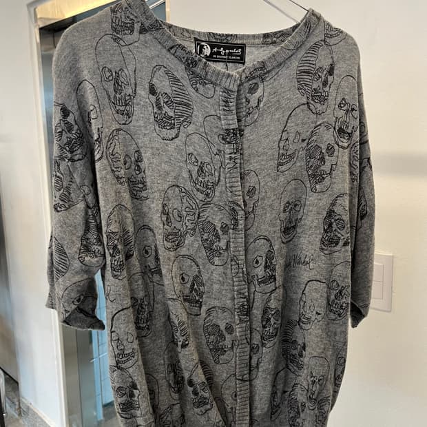 Hysteric glamour andy warhol  cardigan