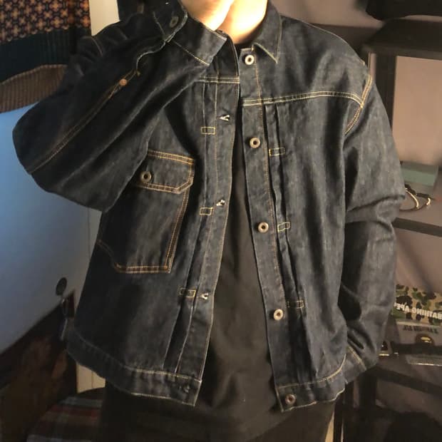 캐피탈 14oz 1st 데님자켓