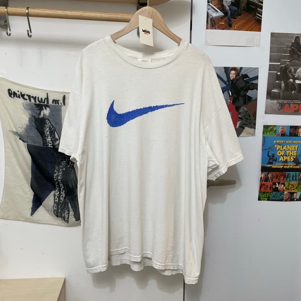 90‘s 나이키 스크럼블 스우시 티셔츠 (L)