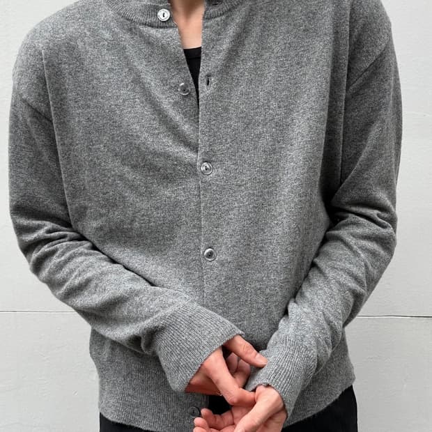 [새상품] 웨이비니스 더블 라운드 가디건