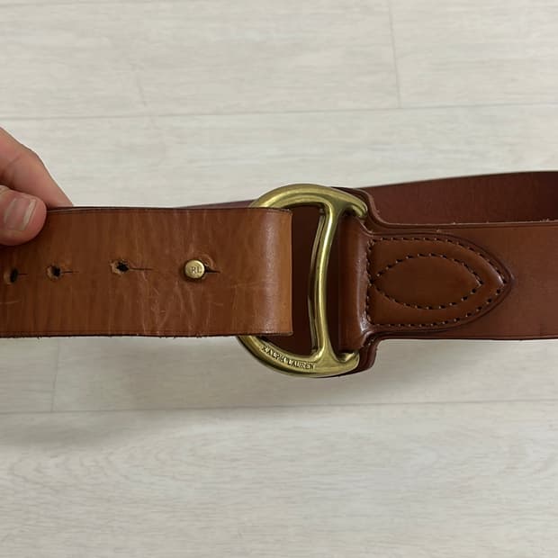 폴로랄프로렌 통가죽벨트 정품