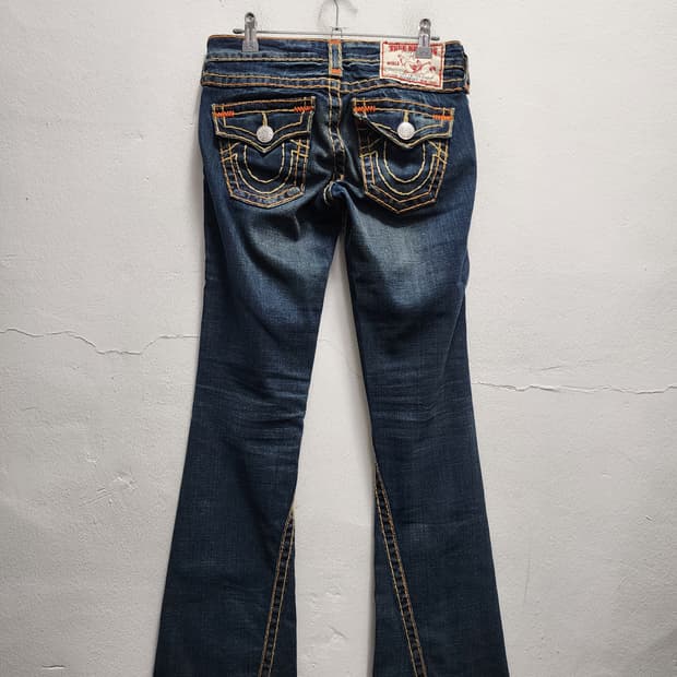 트루릴리젼 JOEY SUPER T 부츠컷 벨바텀 데님