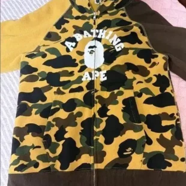 베이프 후드집업