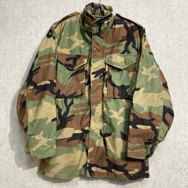 [US S] 80s U.S.ARMY 미군 오리지널 우드랜드M65필드자켓