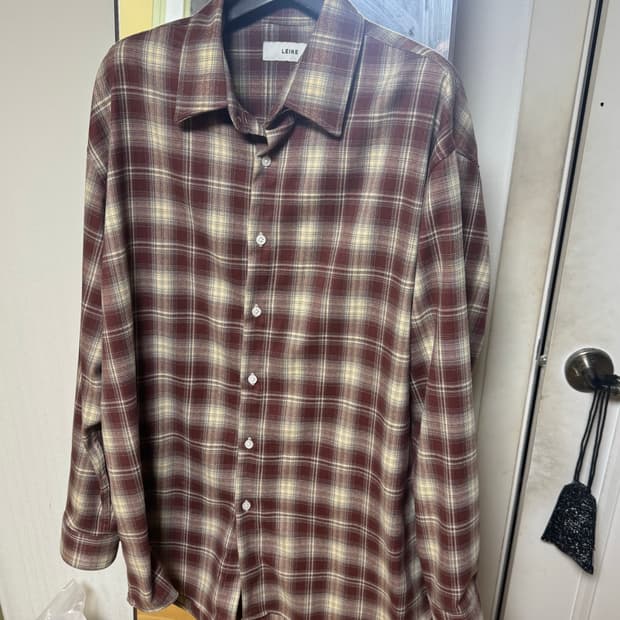 르메르 체크 샤츠