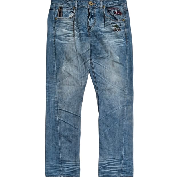 Jeep 지프 워싱 데님팬츠