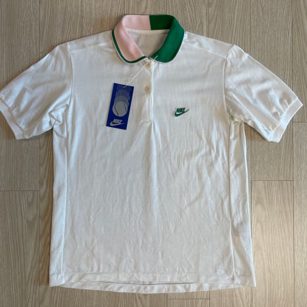 나이키 80s 올드 폴로 피케 우먼스 티셔츠 NIKE OLD 12번