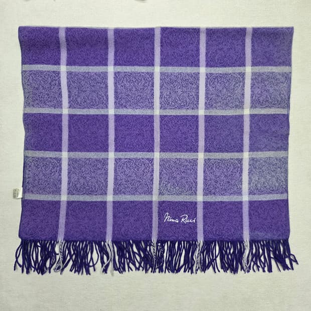 Nina Ricci 니나리치 체크 울 머플러