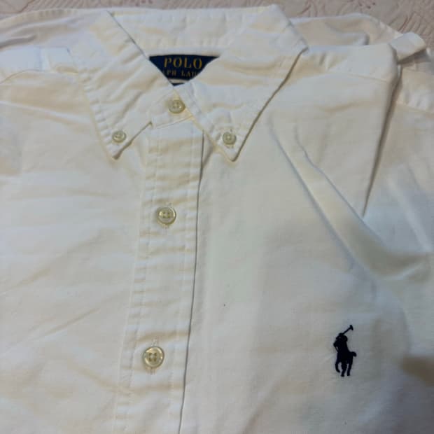 폴로랄프로렌 클래식핏 화이트 옥스포드 셔츠 s사이즈 새상품