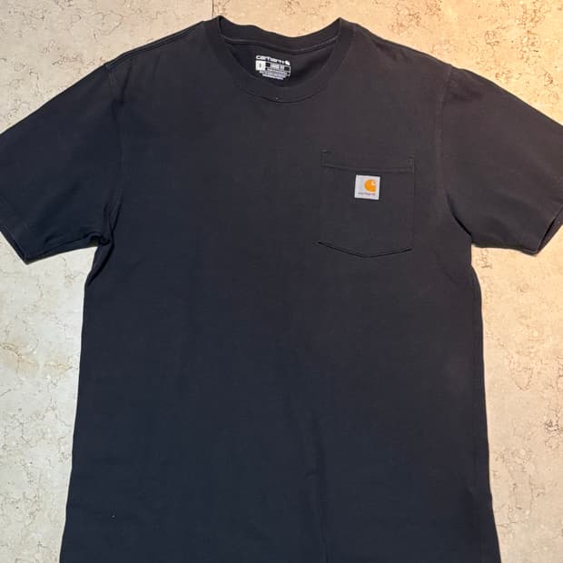 칼하트 블랙 반팔티 
