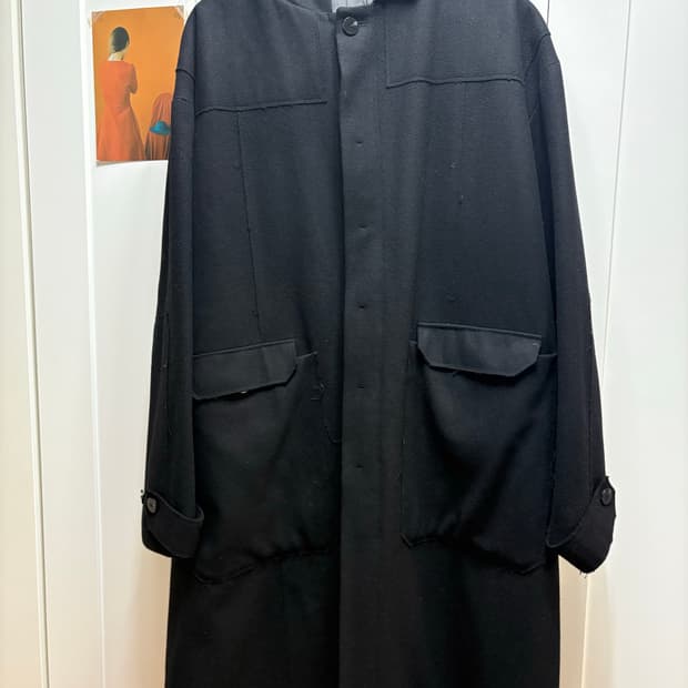 Yearsago 후디드코트 블랙