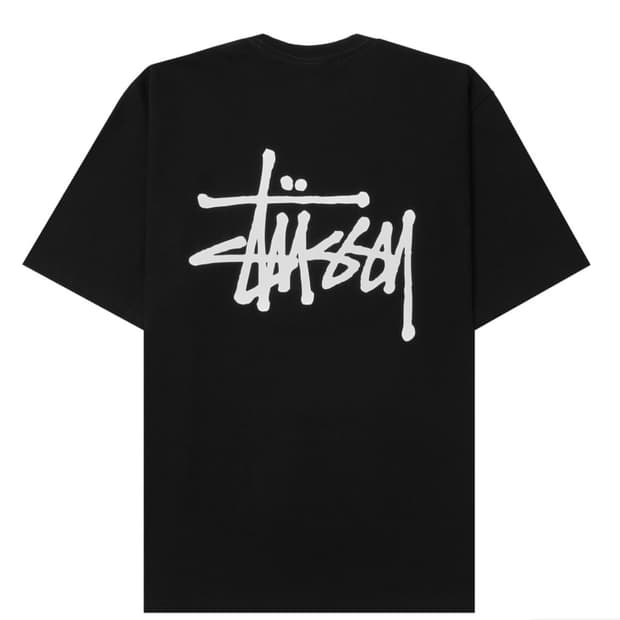 스투시 베이직 스투시 티셔츠 블랙 XXL 2XL