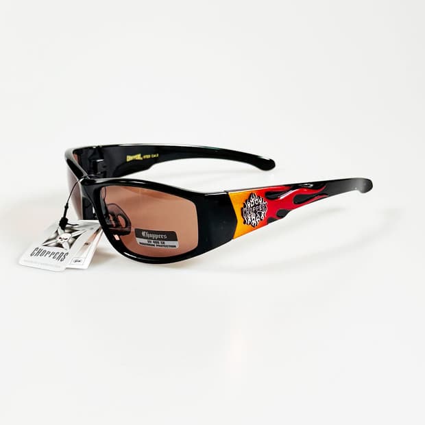 CHOPPERS 랩어라운드 스포티 바이커 빈티지 선글라스
