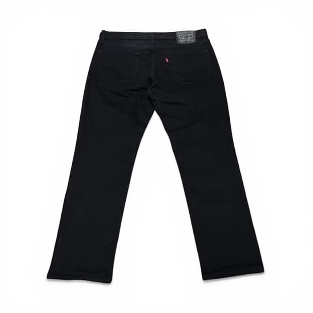 36 리바이스511 슬림스트레이트 블랙진