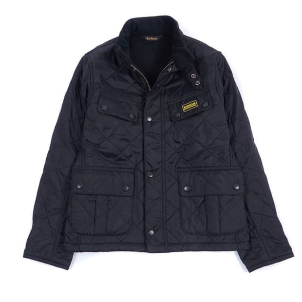 바버 보이즈 XXL 인터내셔널 아리엘 퀼팅 자켓