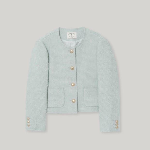 아카이브제이투유 트위드자켓