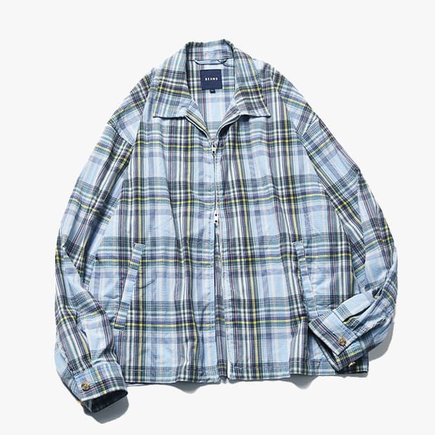 BEAMS - SEERSUCKER BLOUSON