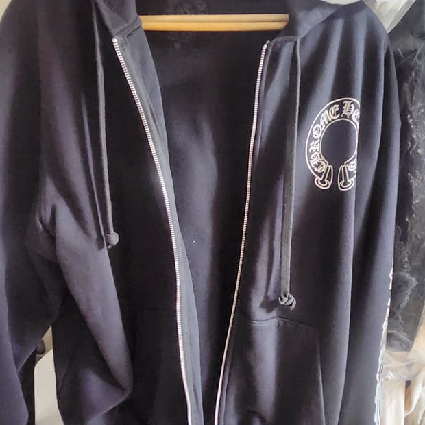 크롬하츠 홀스슈 후드집업 xxl 헤비웨이트