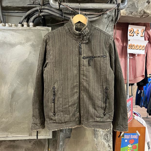 빈티지 윈터 레이싱 자켓 M #csz3001