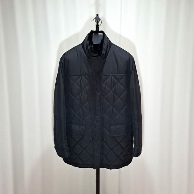 (택포) 닥스 19FW 밍크 안감 퀼팅 패딩자켓 110 B283