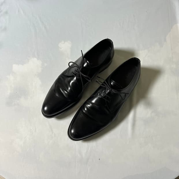 Prada classic dress lace up derby shoes