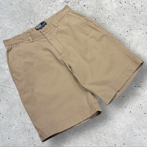 [32] 폴로 랄프로렌 치노 코튼 베이지 반바지 B783