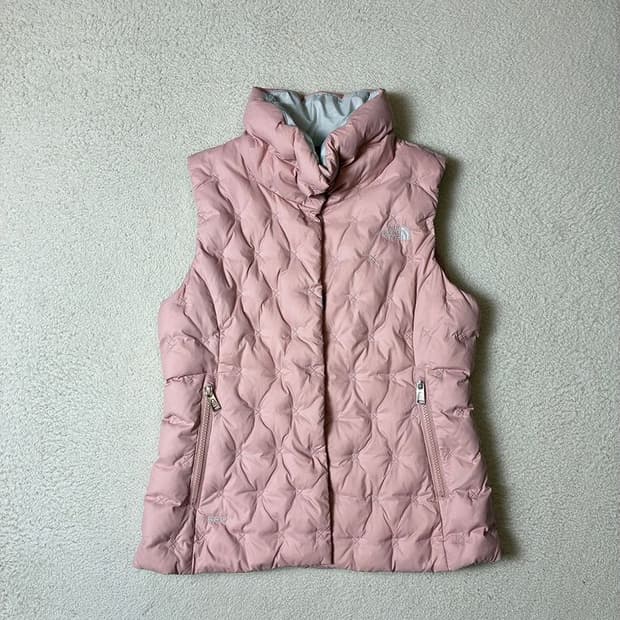 노스페이스 미스티 로즈 핑크 할라 구스다운 패딩 조끼 PN7877