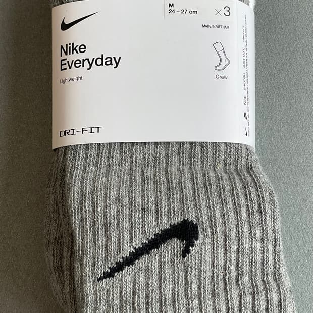 나이키 에브리데이 라이트웨이트 크루 삭스(3켤레) M 신품