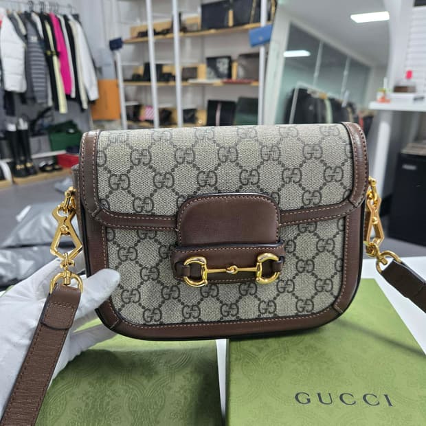 [A급컨디션] 구찌 홀스빗 수프림 숄더백 미니