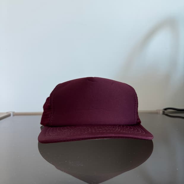 USA 버건디 vintage cap 메쉬캡 빈티지모자 볼캡