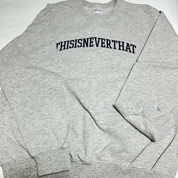 디스이즈네버댓 맨투맨 L