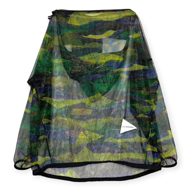 앤드원더 버그 메쉬 풀오버 자켓 티셔츠