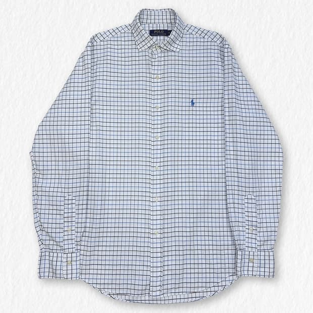 폴로랄프로렌 태터솔체크 셔츠