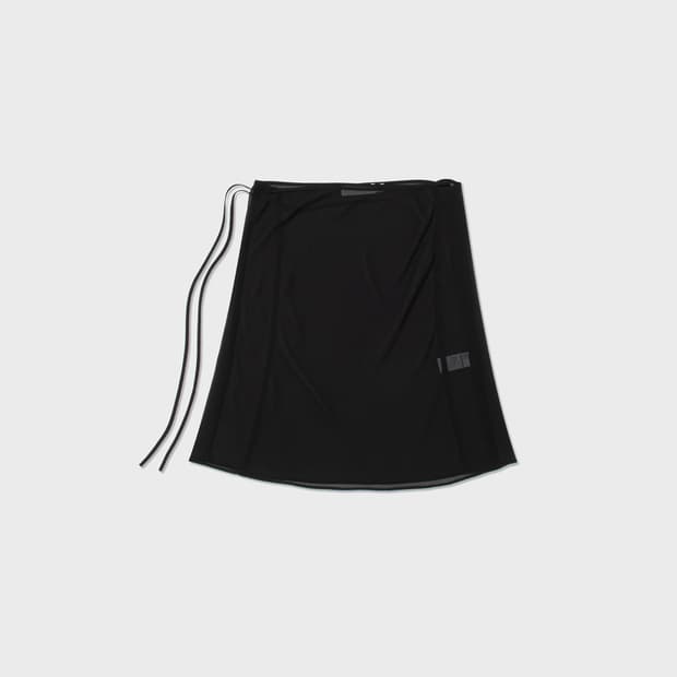 로우클래식 sheer layered skirt