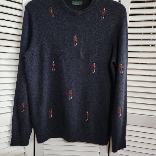 Olzen 자수 모 니트 100