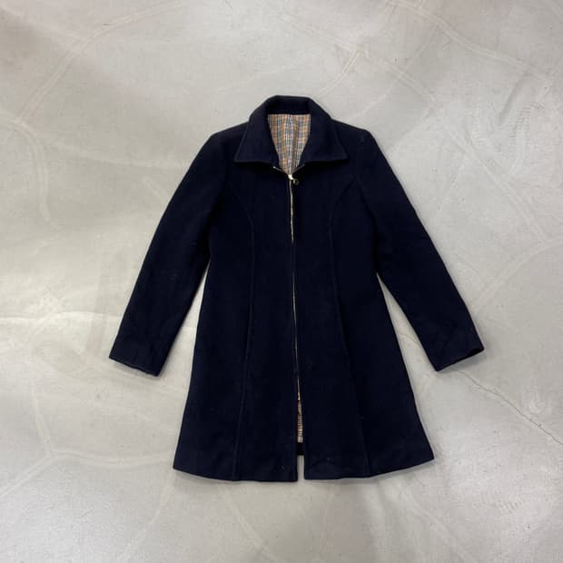 버버리 블루라벨 울코트 38