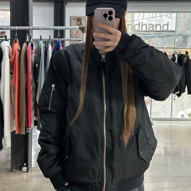 스투시 ma-1 점퍼