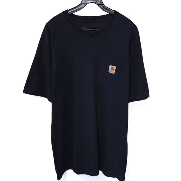 95)CARHARTT 칼하트 포켓 반팔 곤색