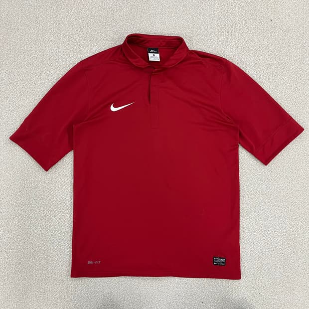 L 나이키 드라이핏 반팔 카라 티셔츠 0225M2