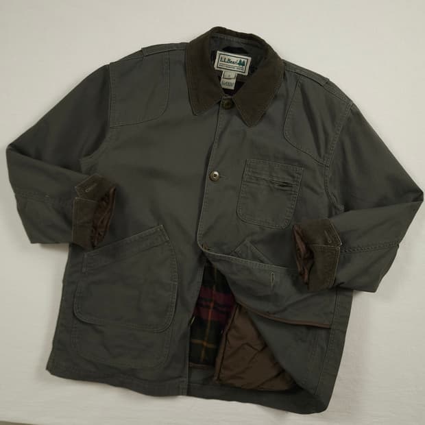 L(100) 엘엘빈 내피분리형 헌팅자켓 카키