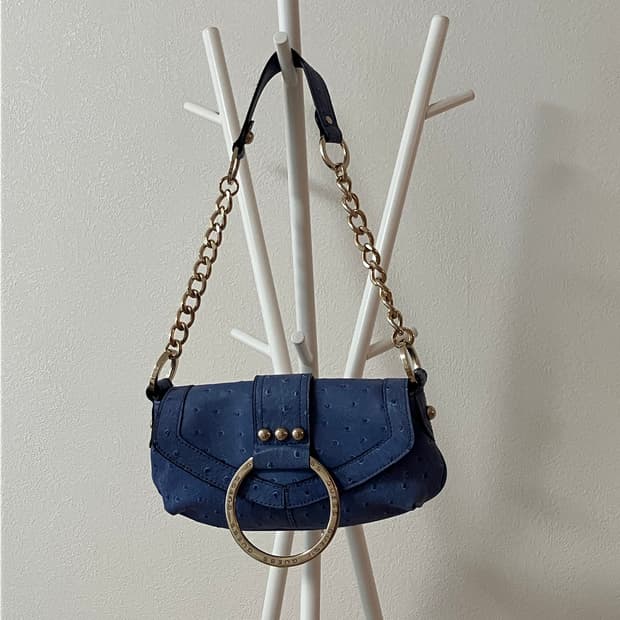 게스 체인 숄더백 y2k가방 오네갸루 라떼갸루