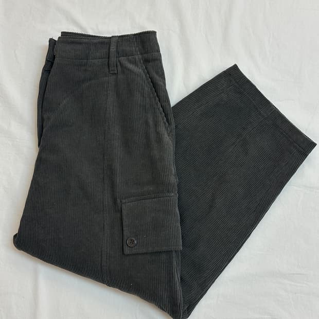 스튜디오톰보이 코듀로이 카고팬츠