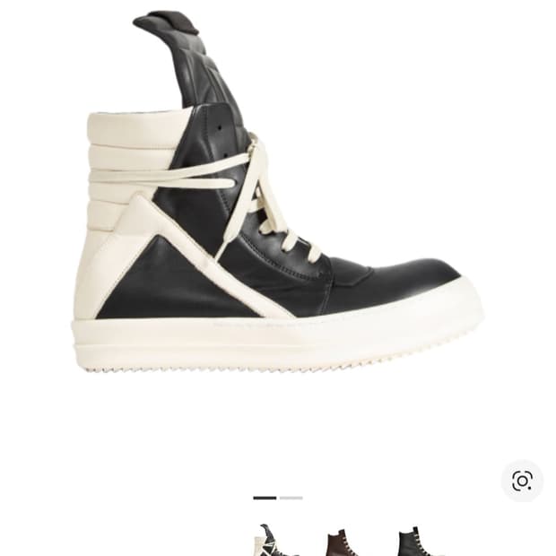 릭오웬스 지오바스켓 중고로 구해요