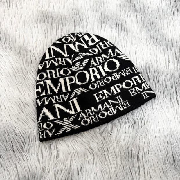 엠포리오 아르마니 멀티로고 비니