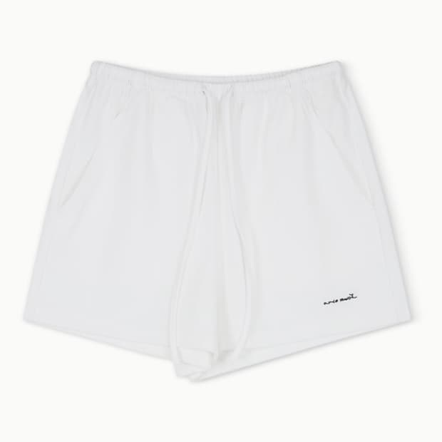 [아비에무아] 에센셜 오가닉 코튼 릴랙스드 쇼츠 (오프화이트 / 1)