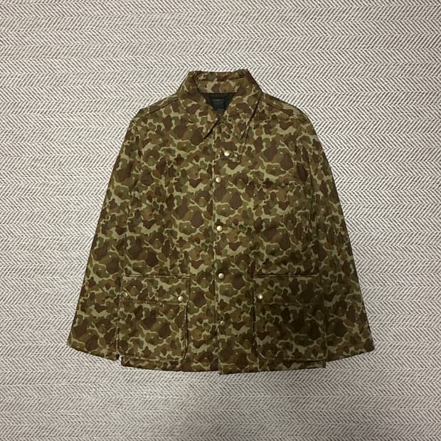 VINTAGE japan made camo work jacket