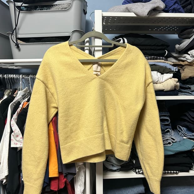 h&m 울 스웨터